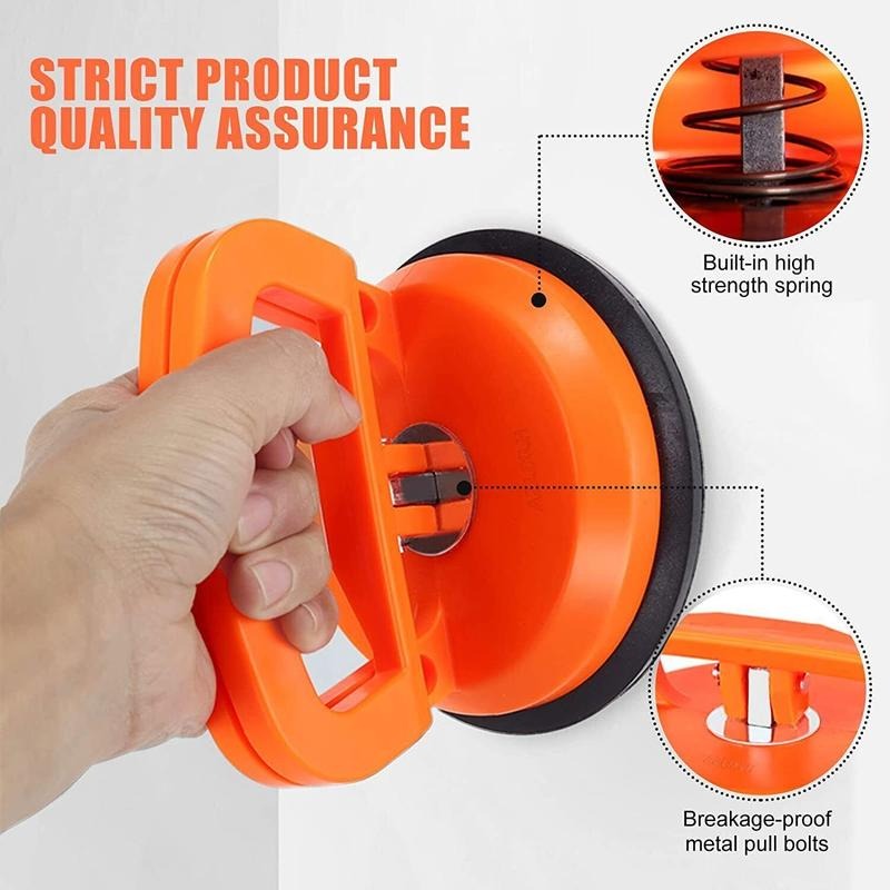 3-Piece Dent Puller Kit — Suction Cup Car Body Repair
