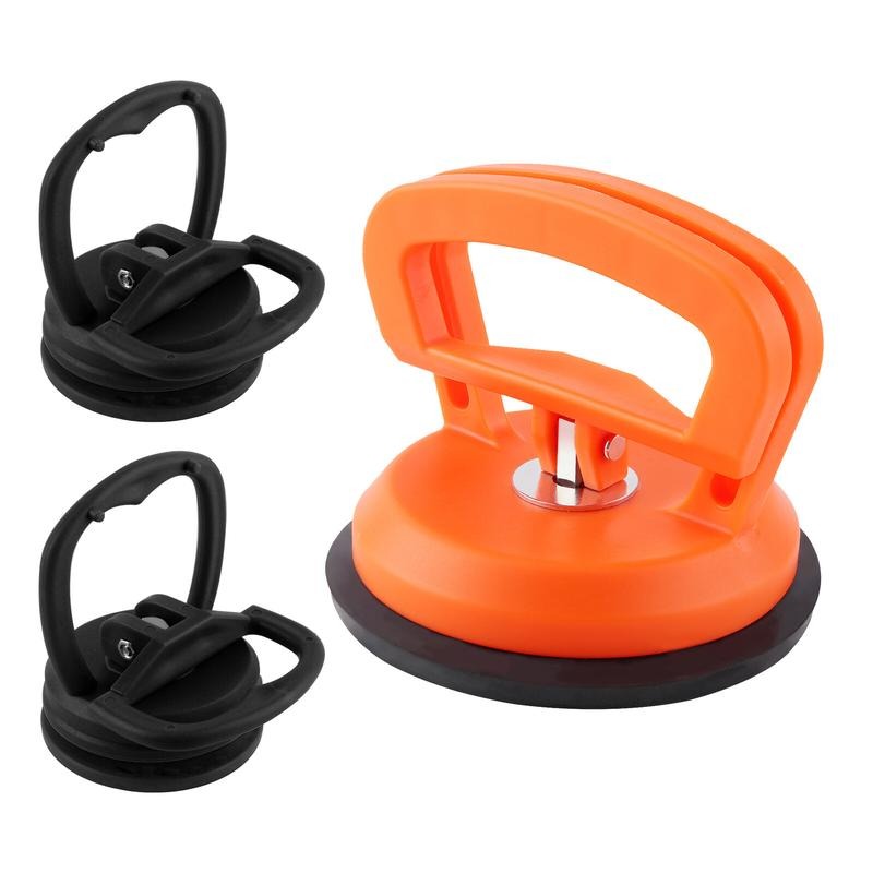 3-Piece Dent Puller Kit — Suction Cup Car Body Repair