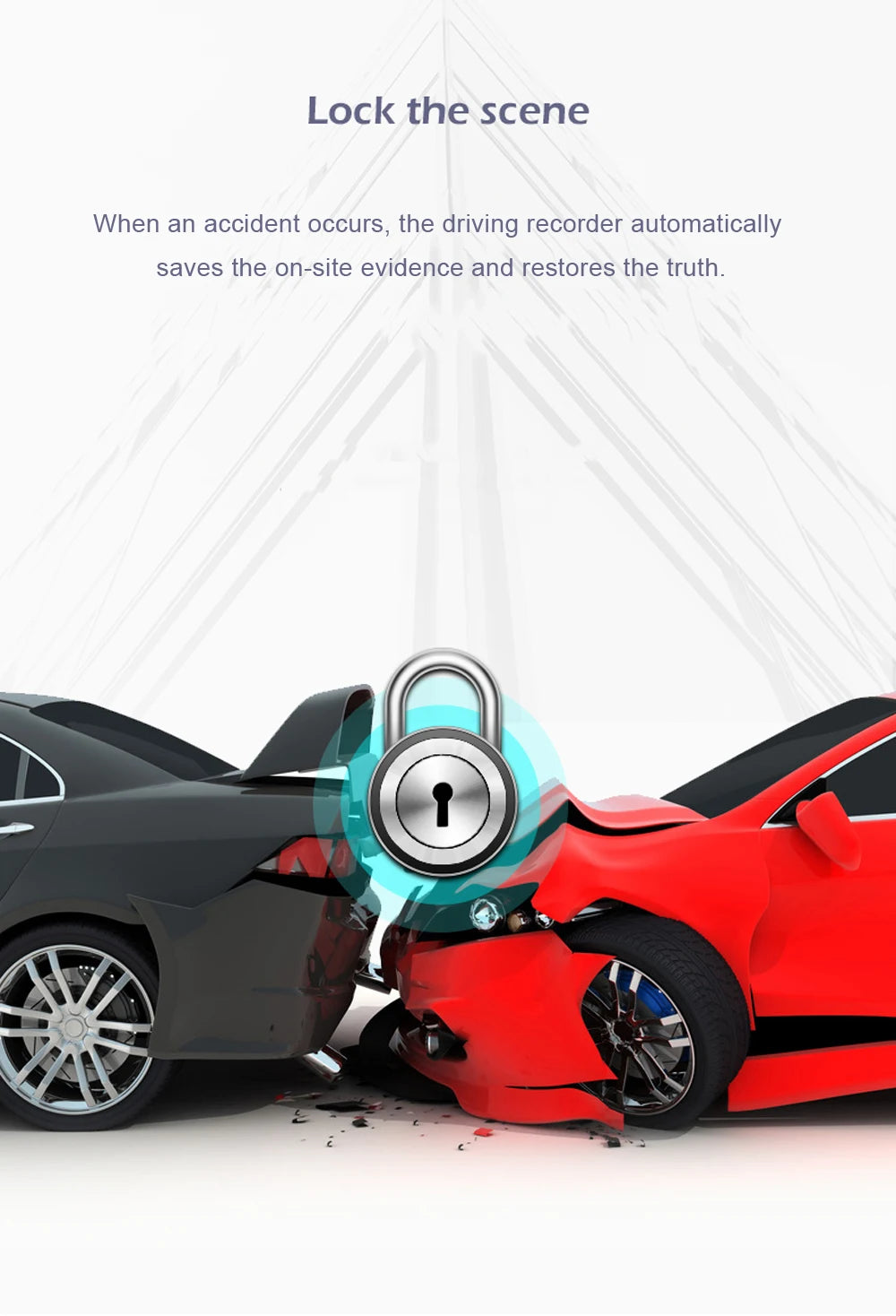 1080P Dual Lens Rearview Mirror Dash Cam 4.3 Inch Car DVR Video Recorder with Parking Monitor