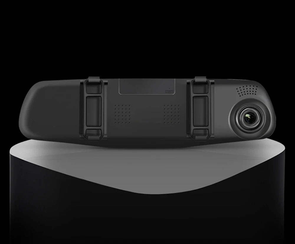 1080P Dual Lens Rearview Mirror Dash Cam 4.3 Inch Car DVR Video Recorder with Parking Monitor