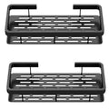Wall Mounted Shower Rack Large Capacity No Drilling for Bathroom Kitchen Space Saving Easy Install Store Toiletries Cosmetics