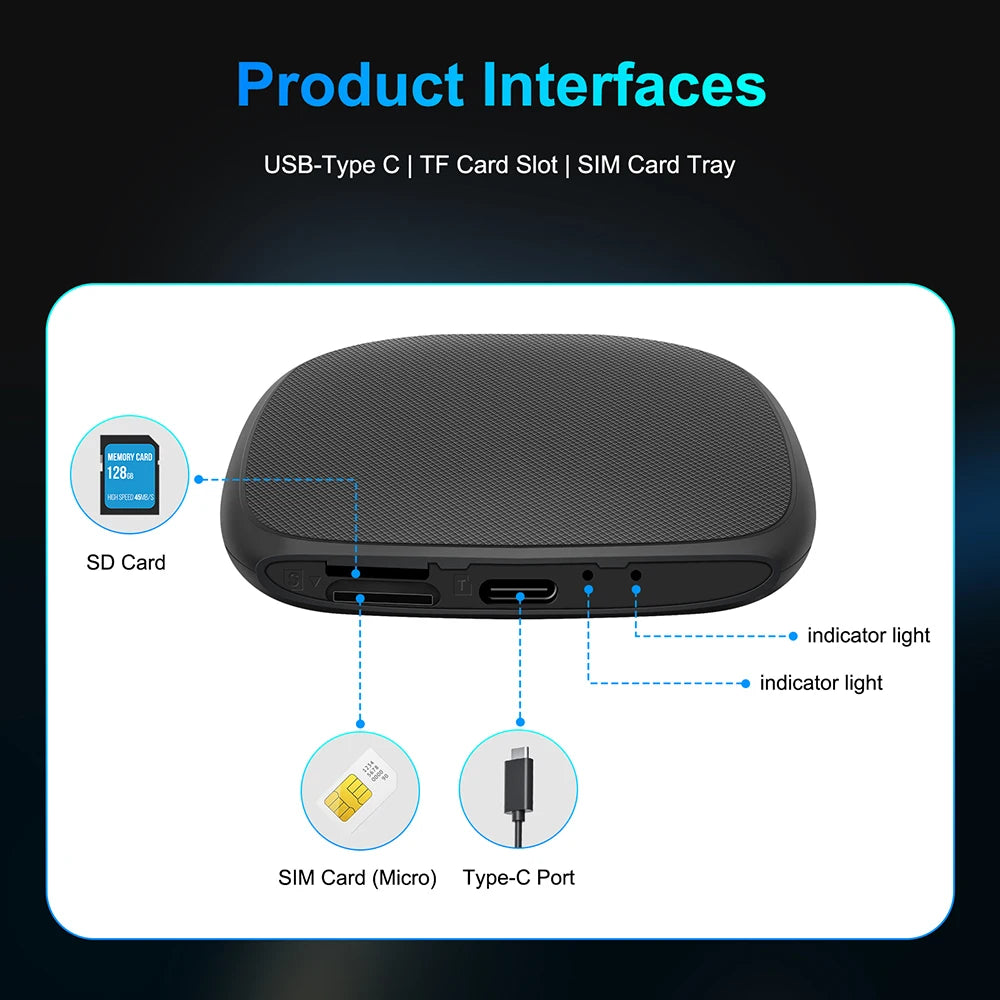 Premium 2-in-1 Wireless CarPlay & Android Auto Adapter – Plug & Play Smart USB Dongle for Seamless In-Car Connectivity