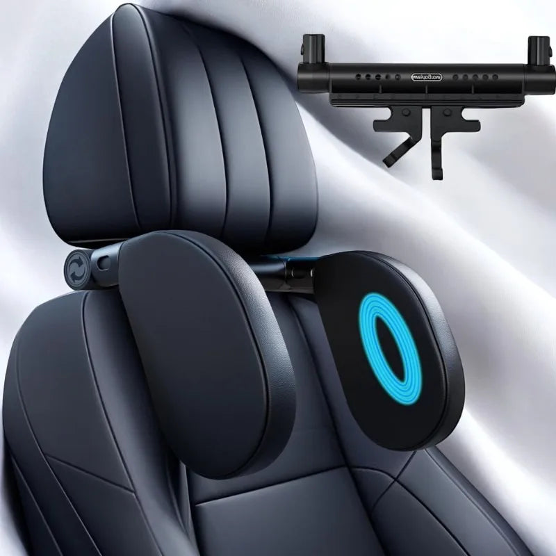 Memory Foam Car Neck Pillow Adjustable Travel Headrest Cushion Universal Fit