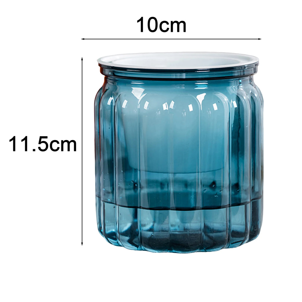 Self-Watering Hydroponic Plant Pot – Modern Desktop Succulent Planter for Home & Office Decor