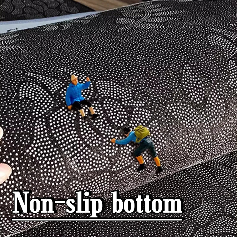 Cream Style Waterproof Living Room Carpet Anti Slip Bedroom Sofa Coffee Table Rug Modern Floor Mat