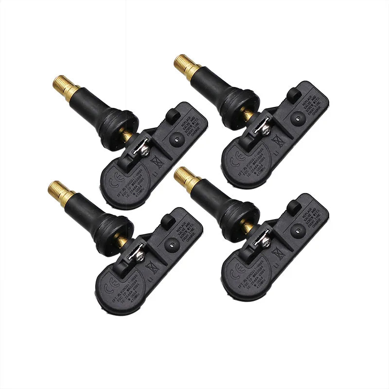 TPMS Tire Pressure Sensor 433MHz Set of 4 for Chevrolet Silverado GMC Sierra 2019 to 2021