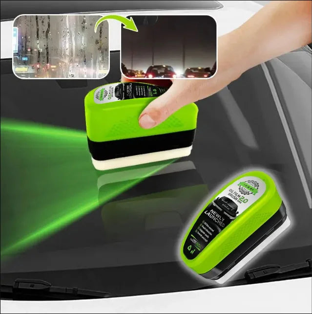 Car Glass Oil Film Remover Cleaner with Crystal Coating Protection 100ml Windshield Polishing Solution