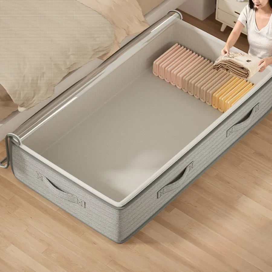 Foldable Under Bed Storage Containers Multipurpose Linen and Clothing Organizer