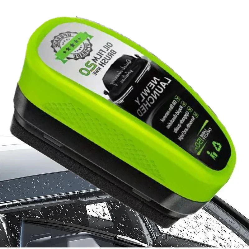 Car Glass Oil Film Remover Cleaner with Crystal Coating Protection 100ml Windshield Polishing Solution