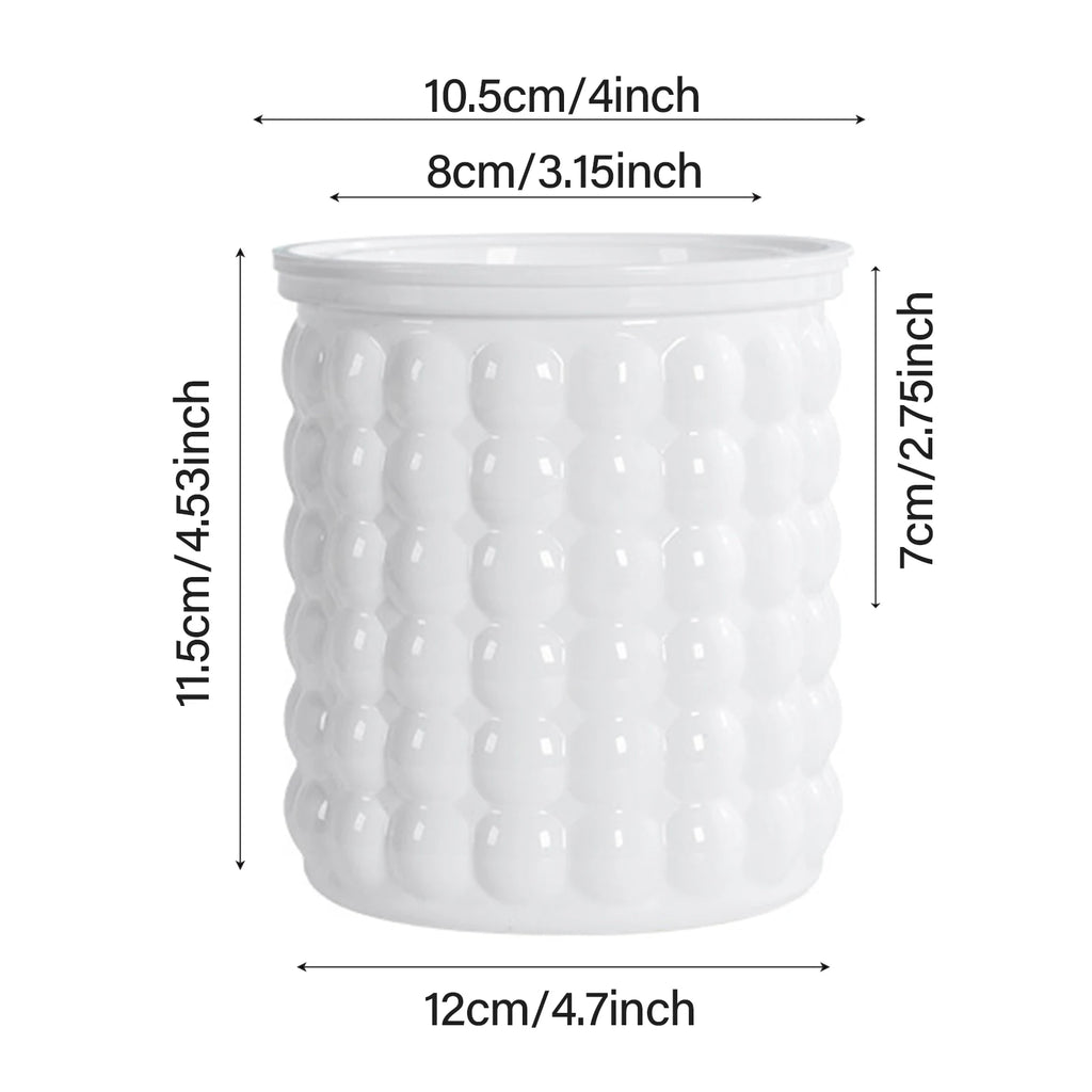 Self-Watering Hydroponic Plant Pot – Modern Desktop Succulent Planter for Home & Office Decor