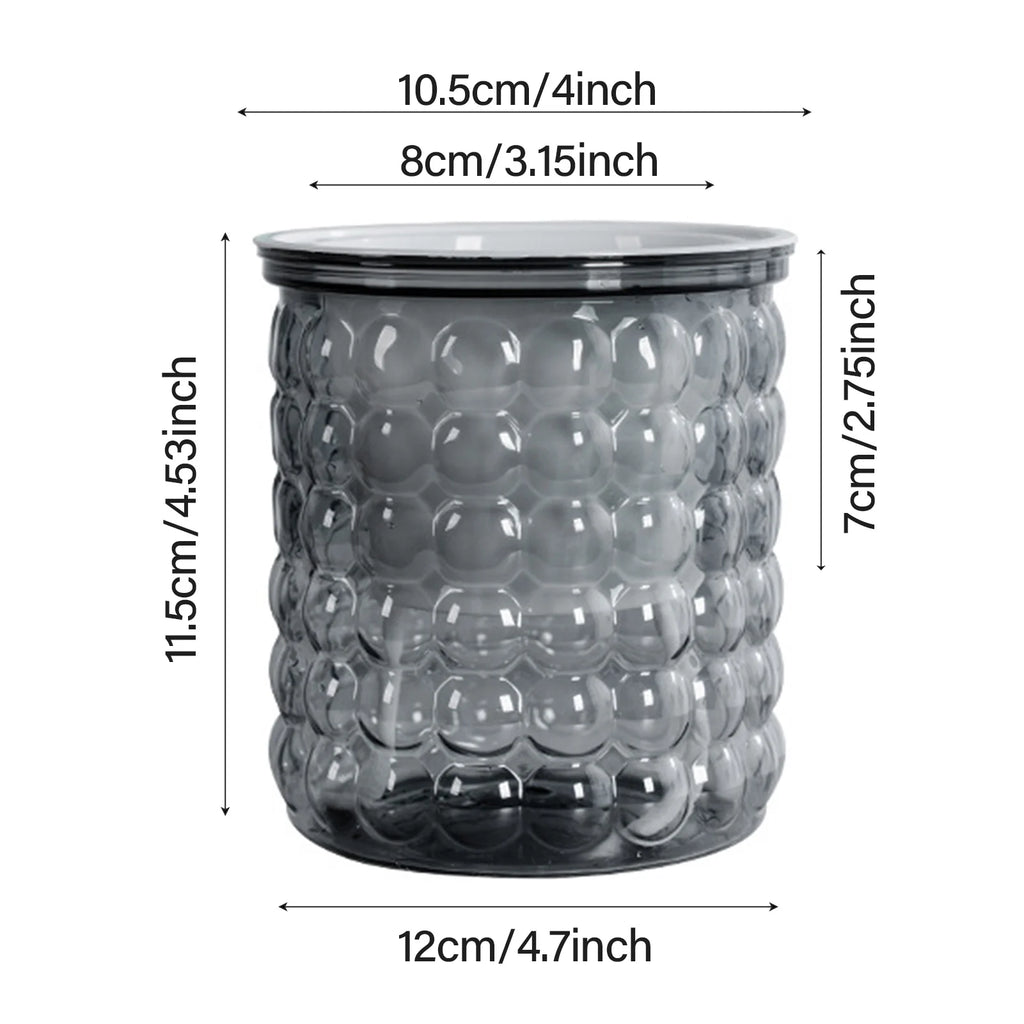 Self-Watering Hydroponic Plant Pot – Modern Desktop Succulent Planter for Home & Office Decor