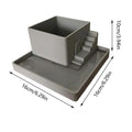 3D Printed Mini Flowerpot Succulent Planter Indoor Plant Container
