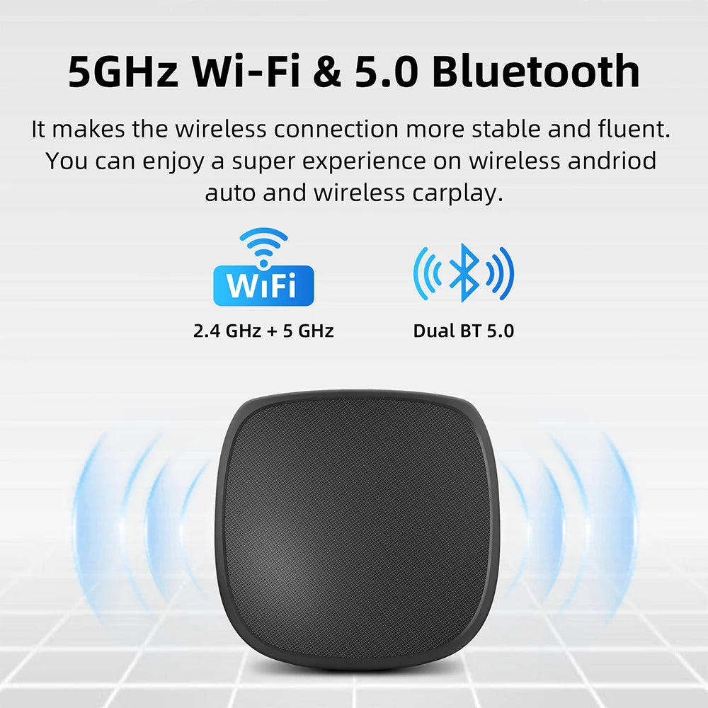 Premium 2-in-1 Wireless CarPlay & Android Auto Adapter – Plug & Play Smart USB Dongle for Seamless In-Car Connectivity