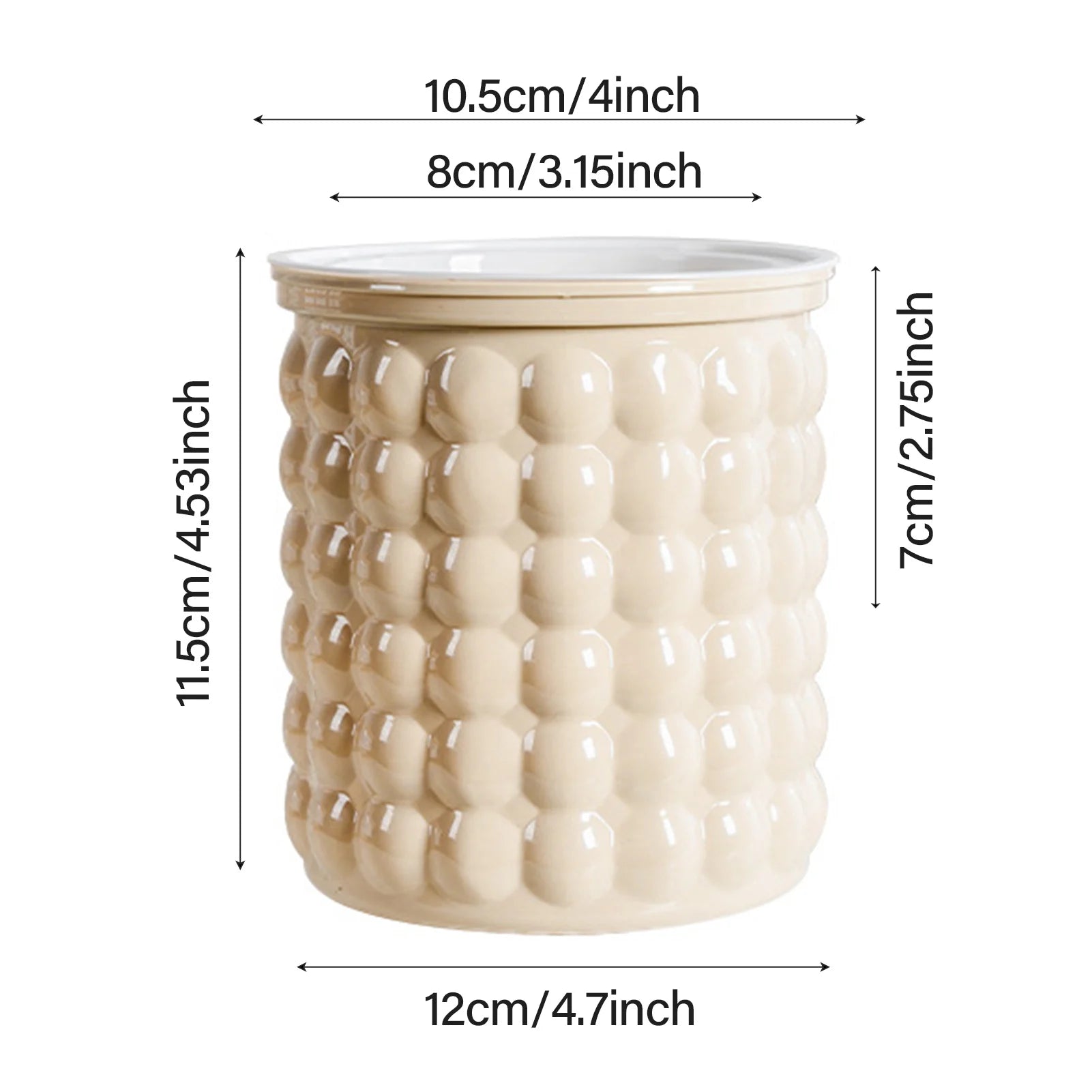 Self-Watering Hydroponic Plant Pot – Modern Desktop Succulent Planter for Home & Office Decor