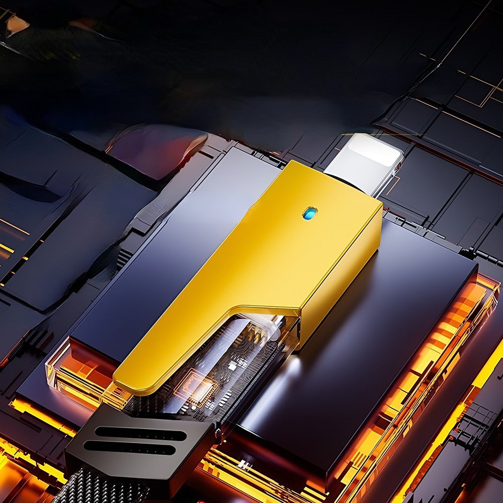 4-in-1 Fast Charging Cable – 27W PD Multi-Device USB Charging Cable with Type-C & Lightning Connectors