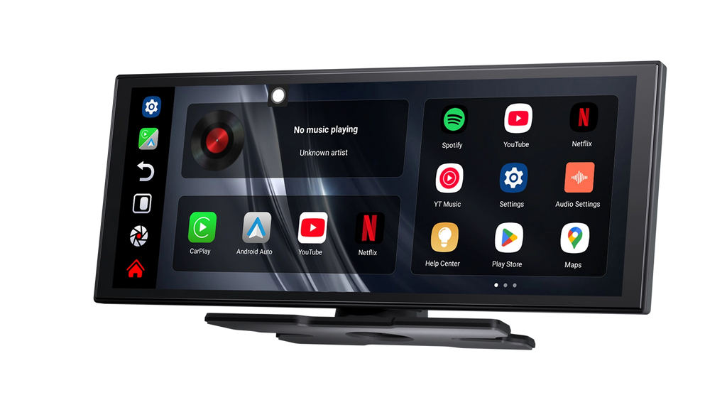 Ottocast AI 11.4 Inch Wireless CarPlay Screen Android 15 Smart Car Display with GPS and Split Screen